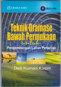 Image of Teknik Drainase Bawah Permukaan