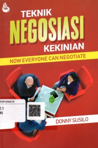 Image of Teknik Negoisasi Kekinian