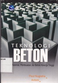 Image of Teknologi Beton