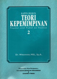 Image of Teori Kepemimpinan : Kapita Selekta