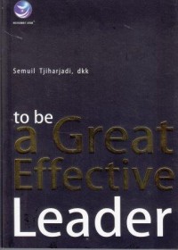 Image of To Be A Great Effective Leader
