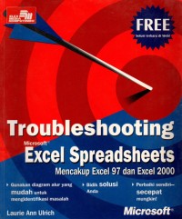 Image of Troubleshooting Microsoft Excel Spreadsheets : Mencakup excel 97 dan excel 2000