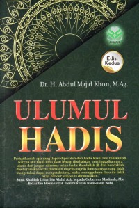Image of Ulumul Hadis