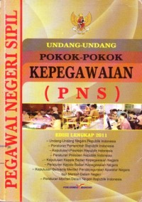 Image of Undang-undang Pokok Kepegawaian (PNS)