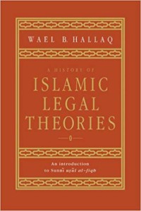 Image of A History of Islamic Legal Theories : an introduction to sunni usul fiqh