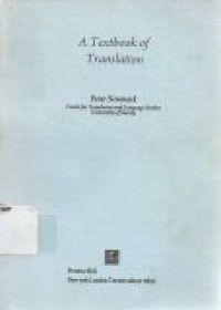 Image of A Textbook of Translation