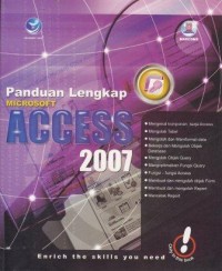 Image of Microsoft Access 2007