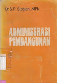 Image of Administrasi Pembangunan