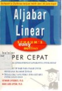 Image of Aljabar Linear