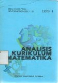Image of Analisis Kurikulum Matematika