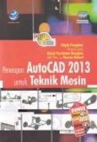 Image of Penerapan Autocad 2013 untuk teknik mesin