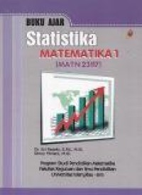 Image of Buku Ajar Statistika Matematika 1