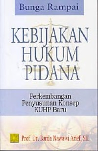 Image of Bunga Rampai Kebijakan Hukum Pidana.