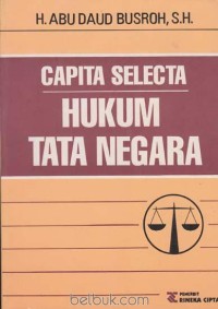 Image of Capita Selekta Hukum Tata Negara.