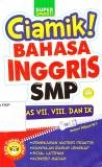 Image of Ciamik Bahasa Inggris SMP