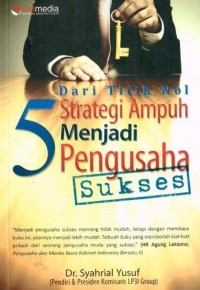 Image of 5 Strategi ampuh menjadi pengusaha sukses