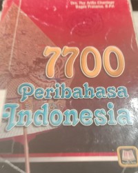 Image of 7700 Peribahasa Indonesia