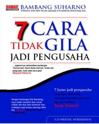 Image of 7 Cara Tidak Gila jadi Pengusaha