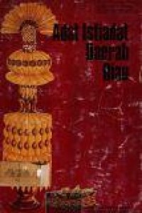 Image of Adat istiadat daerah Riau