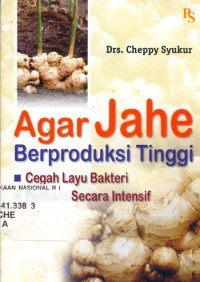 Image of Agar jahe produksi tinggi
