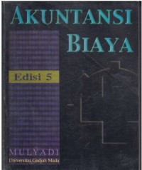 Image of Akuntansi Biaya (Ed. 5)