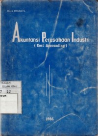 Image of Akuntansi Perusahaan Industri = (Cost Accounting)
