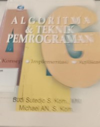 Image of ALGORITMA & TEKNIK PEMOGRAMAN