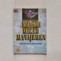 Image of Amanah Dalam Manajemen