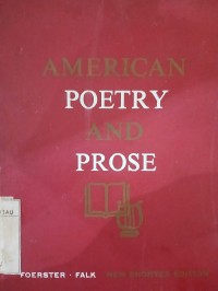 Image of American Poetry and Prose