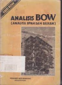 Image of Analisa Bow (Analisa Upah dan Bahan)
