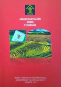 Image of Analisis Dan Evaluasi bidang pertanahan