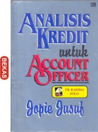 Image of Analisis Kredit Untuk Account Officer