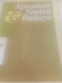 Image of Apresiasi Sastra Budaya