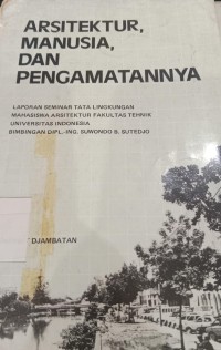 Image of Arsitektur Manusia Dan Pengamatannya