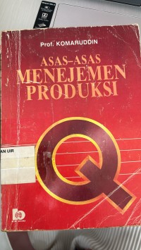 Image of Asas-Asas Manajemen Produksi