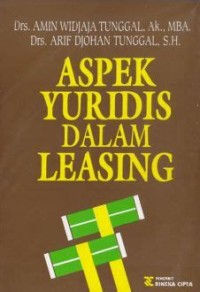 Image of Aspek Yuridis dalam Leasing