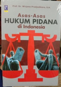 Image of Azas-Azas Hukum Pidana Diindonesia