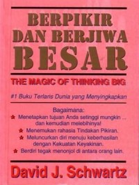 Image of Berpikir dan berjiwa besar
