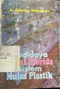 Image of Budidaya cabai hibrida sistem mulsa plastik