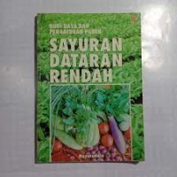 Image of Budidaya  Dan Pengaturanpanen Sayuran Dataran...