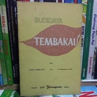 Image of Budidaya Tembakau