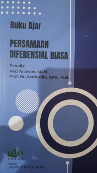 Image of Buku Ajar Persamaan Diferensial Biasa