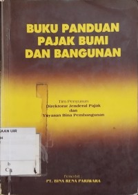 Image of Buku Panduan Pajak Bumi Dan Bangunan
