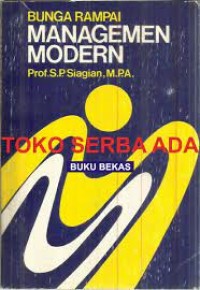 Image of Bunga rampai manajemen modern