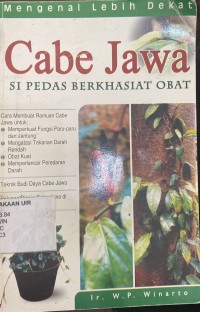 Image of CABE JAWA SI PEDAS BERKHASIAT OBAT