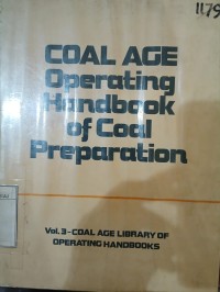 Image of Coal Age Operating Hendbook Of Coal Preparation