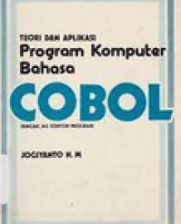 Image of Cobol Struktur Umum Dan Pemrograman