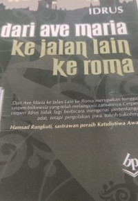 Image of Dariave Maria Ke Jalan Lain Ke Roma