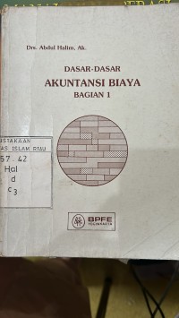 Image of Dasar Dasar Akuntannsi Biaya