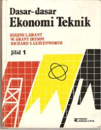 Image of Dasar- dasar ekonomi teknik
